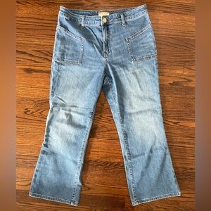 Kut From The Kloth Kelsey High Rise Ankle Flare Jeans, Size 14